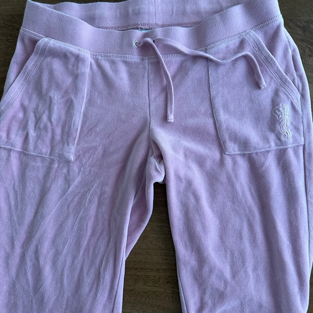 Juicy Couture Velour Zip Hoodie & Track Pants Set